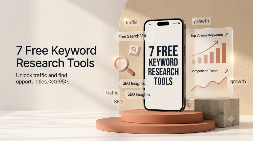 7 Free Keyword Research Tools Every Beginner Should Try